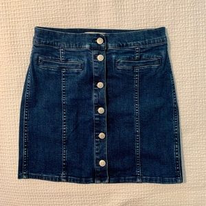 Madewell Stretch Denim Mini Skirt - Size 25